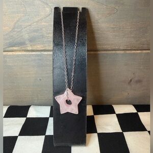 Rose Quartz Pendant Necklace